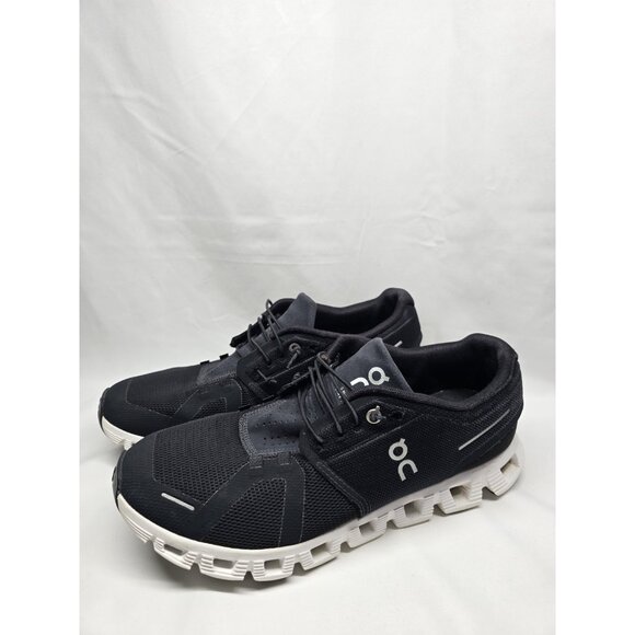 On Cloud 6 Men's Running Shoes Sneakers Men’s Size 9.5 Black/White *READ* - Picture 1 of 16